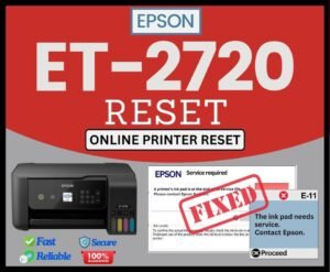 Epson Reset ET-2720