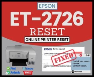 Epson Reset ET-2726