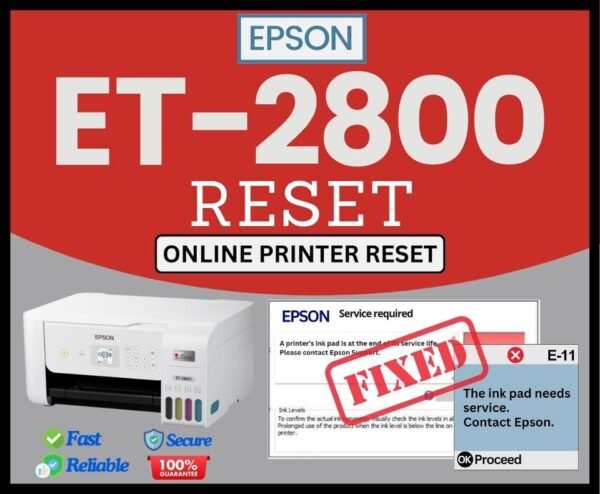 Epson Reset ET-2800