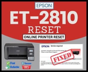 Epson Reset ET-2810
