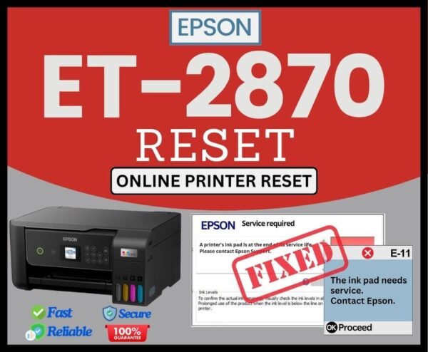 Epson Reset ET-2870