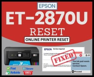 Epson Reset ET-2870U