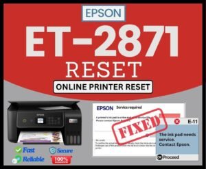 Epson Reset ET-2871