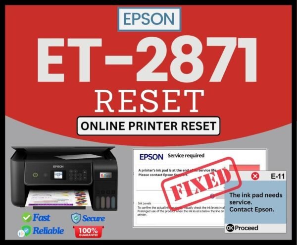 Epson Reset ET-2871
