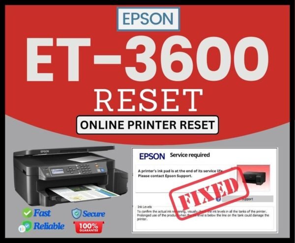 Epson Reset ET-3600