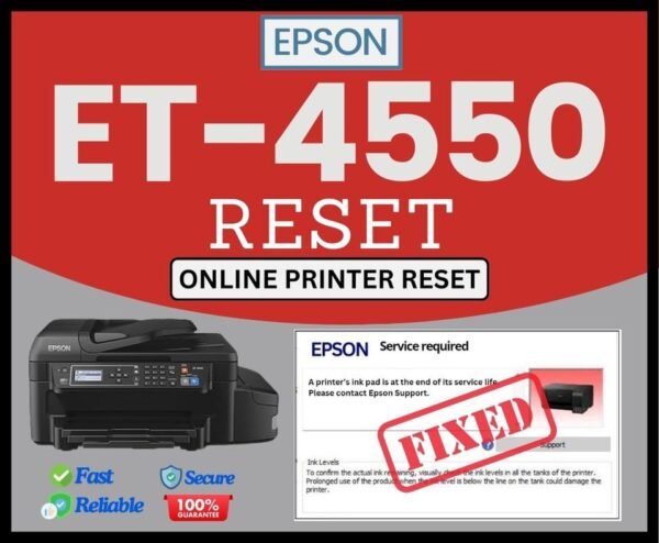 Epson Reset ET-4550