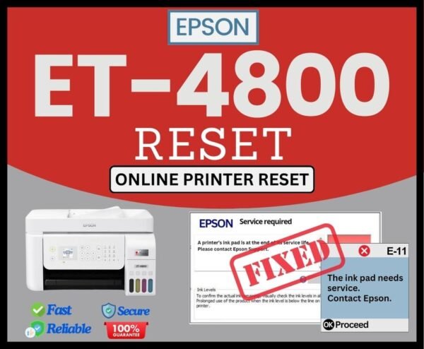 Epson Reset ET-4800