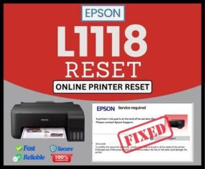 Epson Reset L1118