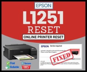 Epson Reset L1251