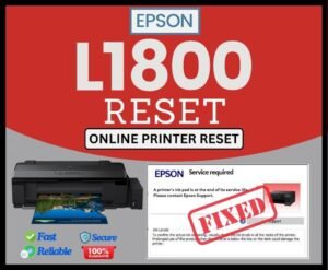 Epson Reset L1800
