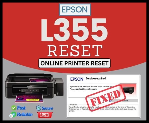 Epson Reset L355