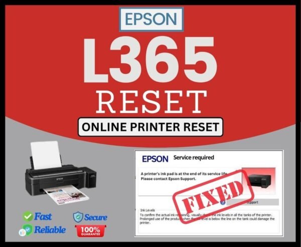 Epson Reset L365