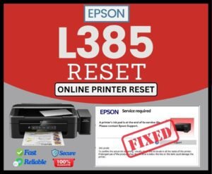 Epson Reset L385
