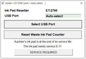 ET-2760 inkpad resetter