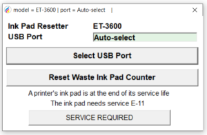 ET-3600 inkpad resetter