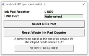 L1800 inkpad resetter