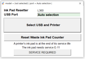 L360 inkpad resetter