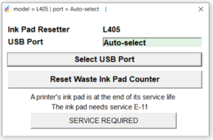 L405 inkpad resetter